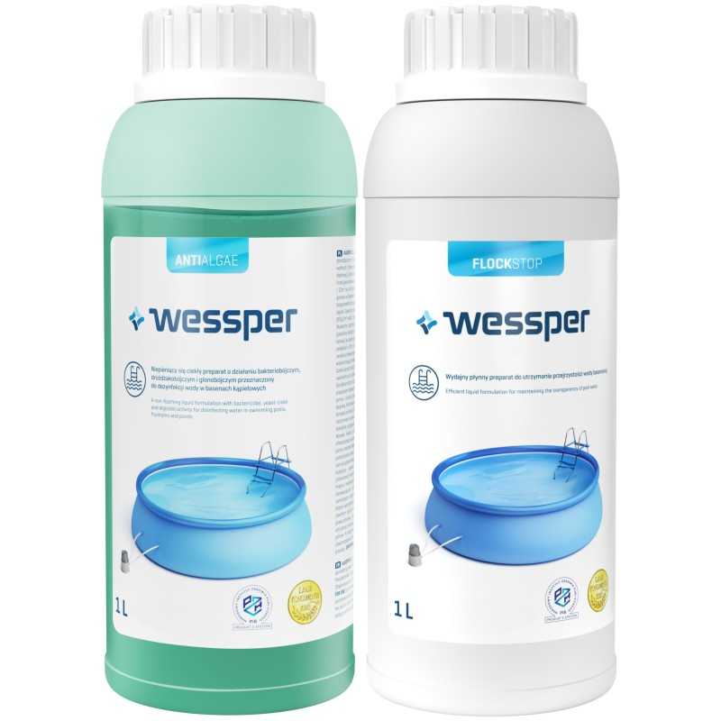 Baseino chemikalai, koaguliantas, antimetalinis vanduo, dumbliai, dumblių agentas, 1l