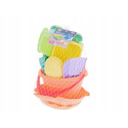 Smėlio priedai, kibiras, pastelinės formos