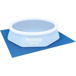 Paklotas sodo baseinui, apsauginis kilimėlis, 274x274cm