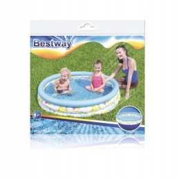 Bestway apvalus pripučiamas baseinas vaikams, 122 cm
