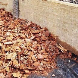 Austas juodas storas piktžolėms augintas audinys 1 2x15m