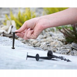 Smeigtukai, antgaliai, kaiščiai agrotekstilei, 20 cm, 50 vnt