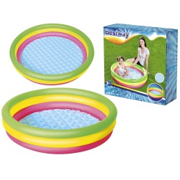 Bestway kūdikių baseinas, minkštos grindys, 102 cm