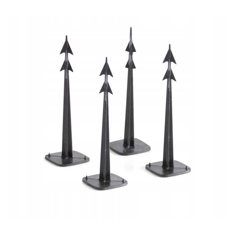 Smeigtukai smeigtukai tvirtinimui agri tekstilė 120mm 100 vnt