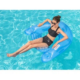 Pripučiama atlošo plaukimo pagalvė bestway 152 99 cm fotelio čiužinys