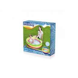 Pripučiamas baseinas, minkštas dugnas, 102x25cm, bestway 51104