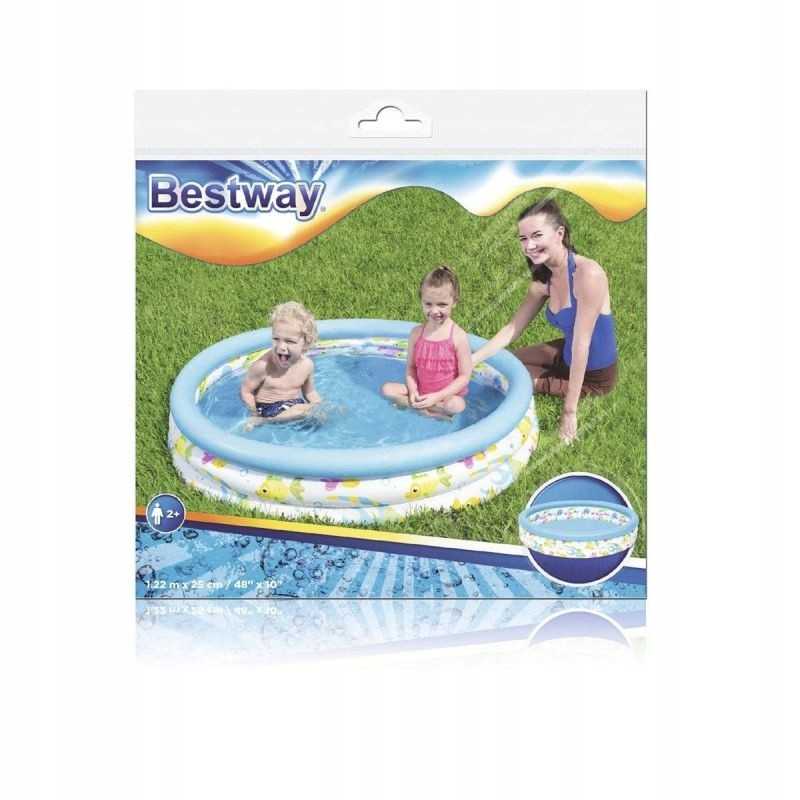 Pripučiamas baseino koralinis rifas 1 22m x 25cm