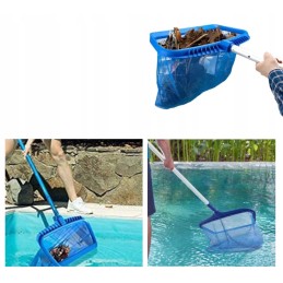 Didelis tinklelis su grandikliu nešvarumams pašalinti iš baseino 1202