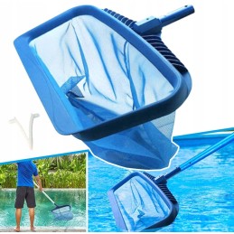 Didelis tinklelis su grandikliu nešvarumams pašalinti iš baseino 1202