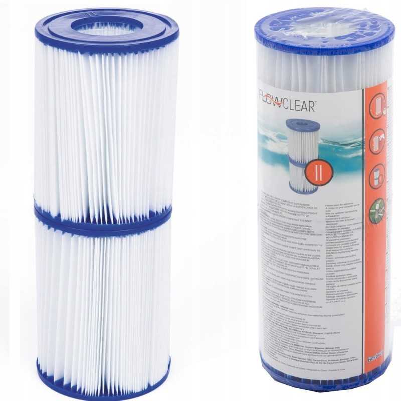 2 x filtras 3028 l II tipo bestway 58094 siurbliui