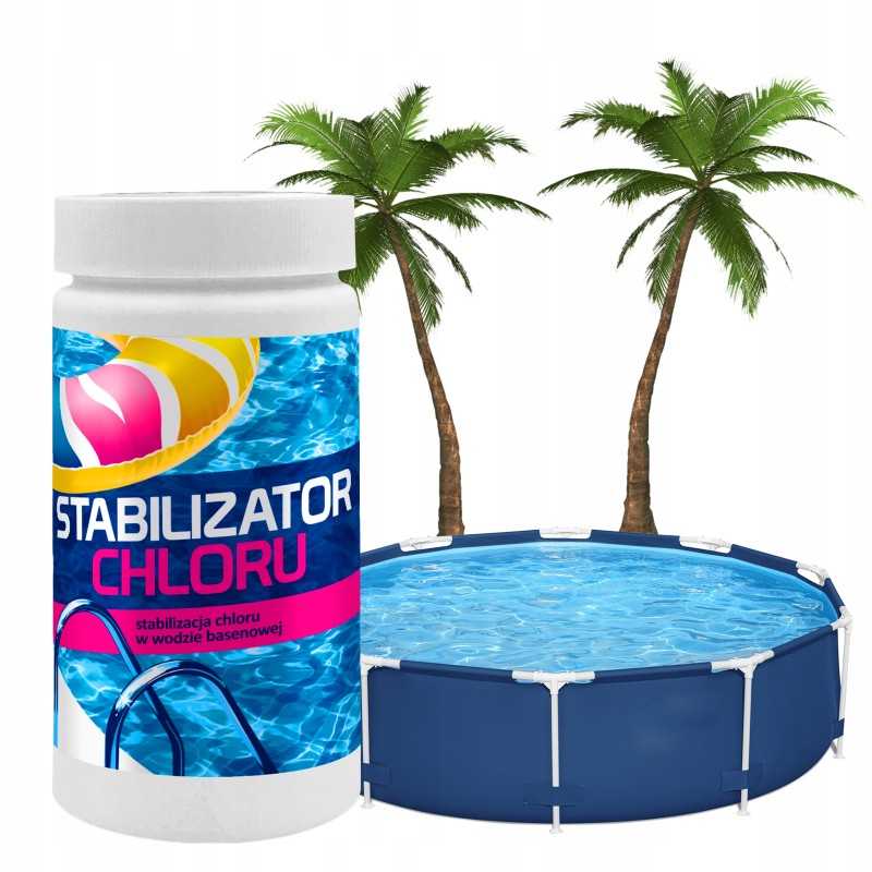 Gamix chloro stabilizatorius, baseino chemikalai 1kg