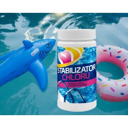 Gamix chloro stabilizatorius, baseino chemikalai 1kg