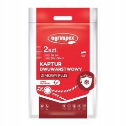 Dvisluoksnis apsauginis gaubtas plius žiemai 0,9x1,3 2 vnt - agrimpex