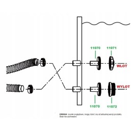 Koštuvo jungtis 32 mm baseinams 11070 intex