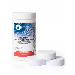 Chloro multi tabletės 200g, baseino chemikalai, 1kg