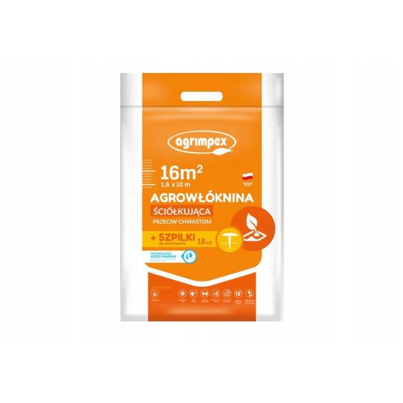 Neaustinė mulčiavimo agro marina 1 6x10 m juoda