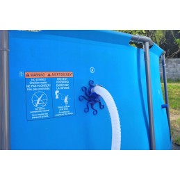 Baseino vamzdžio atrama, intex bestway arba 32 mm baseino vamzdžio žarnos laikiklis