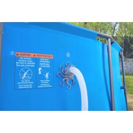 Baseino vamzdžio atrama, intex bestway arba 32 mm baseino vamzdžio žarnos laikiklis