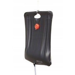 Solar shower in front of the pool camping 20l solar pro