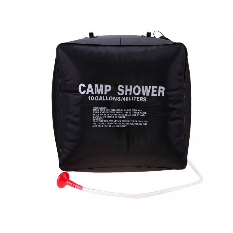 Solar garden shower for camping tent 40l