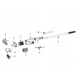 Dulkių siurblio antgalio šepetėlis 28620 12276 intex