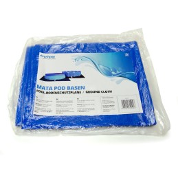 Universalus folijos brezentinis kilimėlis sodo baseinui 335 x 335 cm dm 112