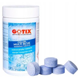 Baseino chemikalai chlortix multi blue 1 kg 20g mėlynas vanduo 10 viename vadovas