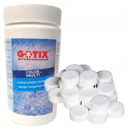 Baseino chemikalai multichlorine 10in1 gotix tabletės 20g, 1kg pakuotė