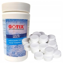 Baseino chemikalai multichlorine 10in1 gotix tabletės 20g, 1kg pakuotė