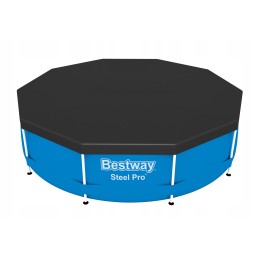 Užvalkalas karkasiniam baseinui, apsauginis brezentas, 305 cm, bestway 58036