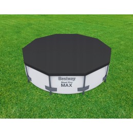 Užvalkalas karkasiniam baseinui, apsauginis brezentas, 305 cm, bestway 58036