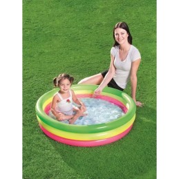 Pripučiamas baseinas 102x25 irklavimo baseinas su minkštu dugnu