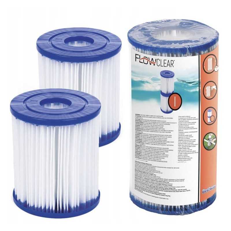 Bestway filtro tipas ir kasetė siurbliui 1249 lh 58093