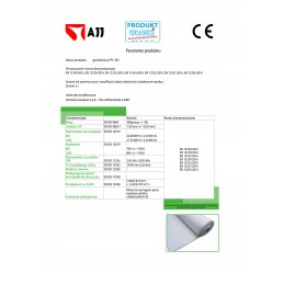 Sertifikuota ppc300 geotekstilė, 3 m pločio, 1 tiesinis metras
