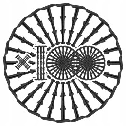 Inkaras 15 cm agrotekstilei, 300 vnt. inkarai inkarai tvirtinimui