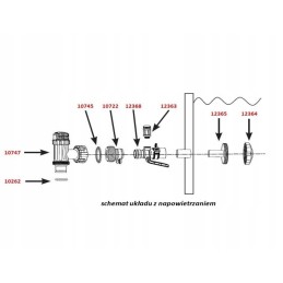 Išleidimo koštuvas 38 mm baseinams 12198 intex