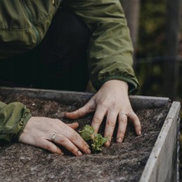 Vilnonis neaustinis audinys 120x80cm - nelson garden