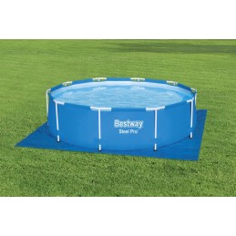 11x11 pėdų baseino kilimėlis 10 pėdų bestway