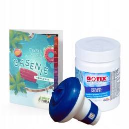 Chloras baseinams 400g chloritx multi tabletės multi 0 4kg baseino plūdė