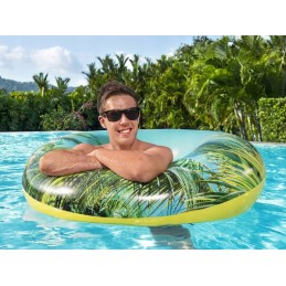 Bestway tropical sunset pripučiamas žiedas 119cm