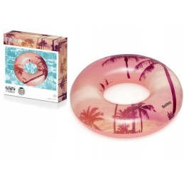 Bestway tropical sunset pripučiamas žiedas 119cm