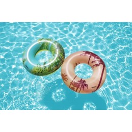 Bestway tropical sunset pripučiamas žiedas 119cm