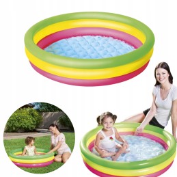 Bestway pripučiamas apskritas baseinas vaikams 62l 102cm