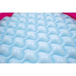 Pripučiamas baseinas vaikams, vaivorykštinis irklavimo baseinas, 102x25cm