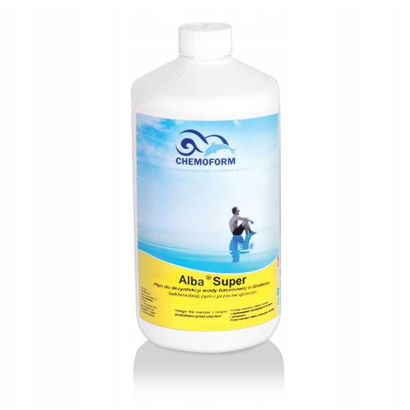 Antidumblių chemikalai baseinams dumblių dumblių bakterijoms alba super chemoform 1l