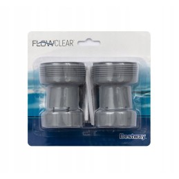 2 sodo žarnų jungčių rinkinys bestway adapteris 3 2 3 8cm