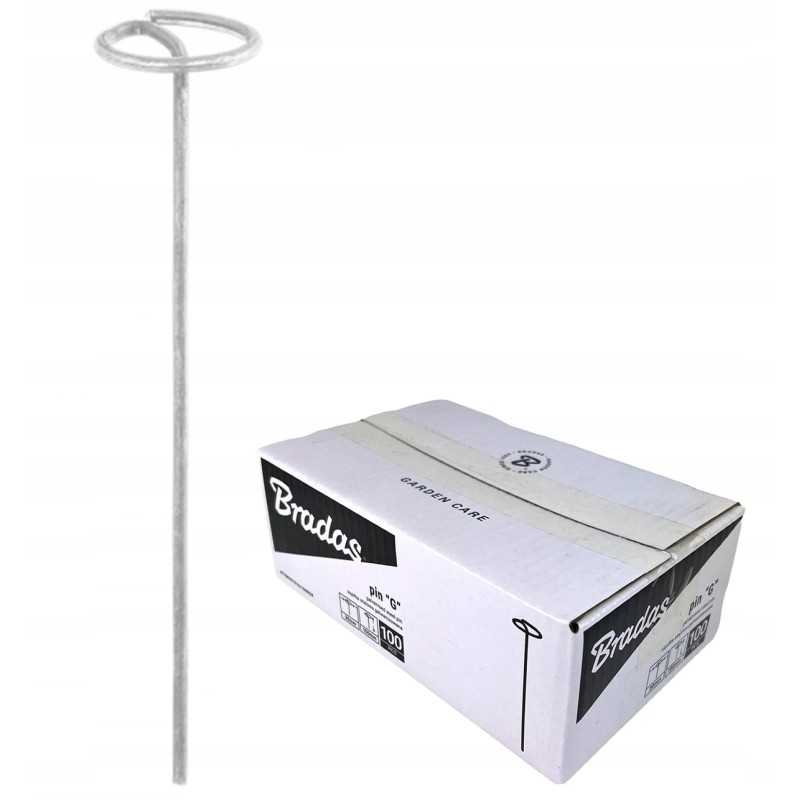 Metalinis kaištis g 3cm 15cm 100vnt bradas