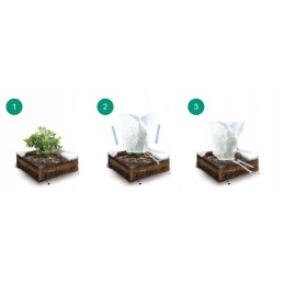 Gaubtas dvisluoksnis augintas audinys 90x130cm 2vnt