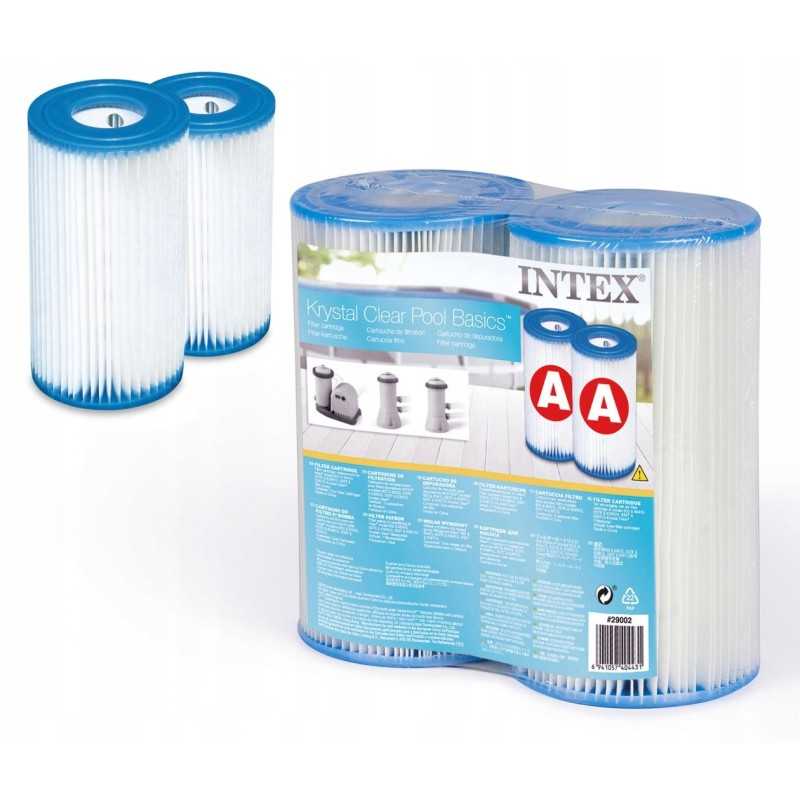 Filtras baseino siurbliui A tipo intex 29000 2 vnt