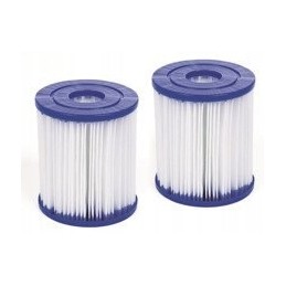 Filtro tipas ir kasetė siurbliui 1249 lh 2 vnt bestway 58093